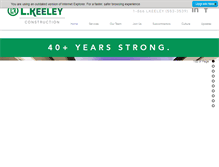 Tablet Screenshot of lkeeley.com